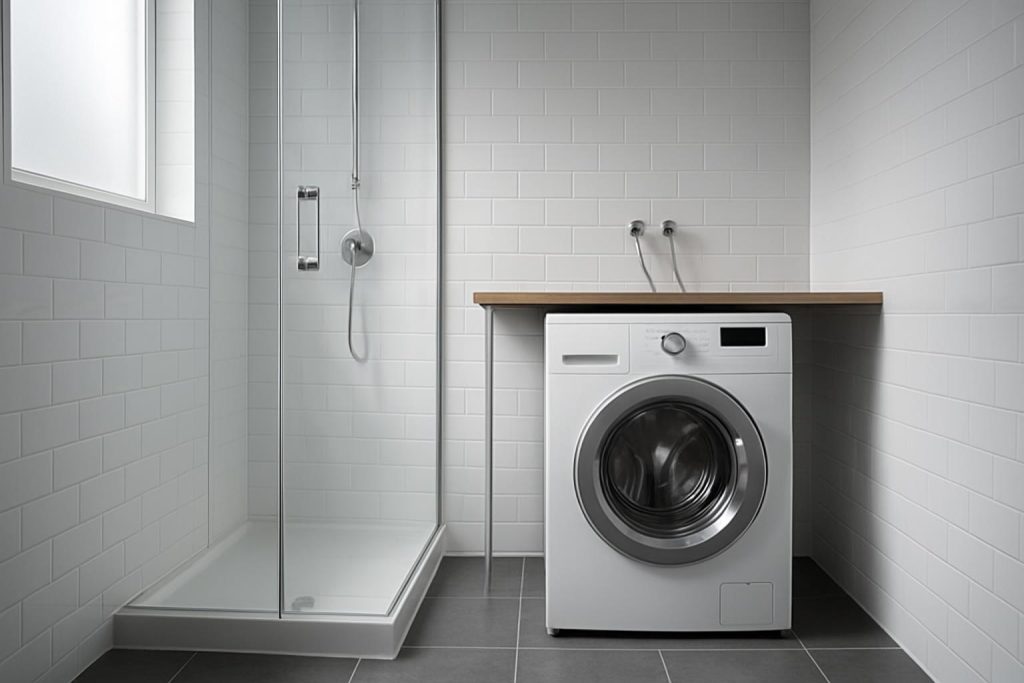 Can I Keep A Washing Machine In The Bathroom