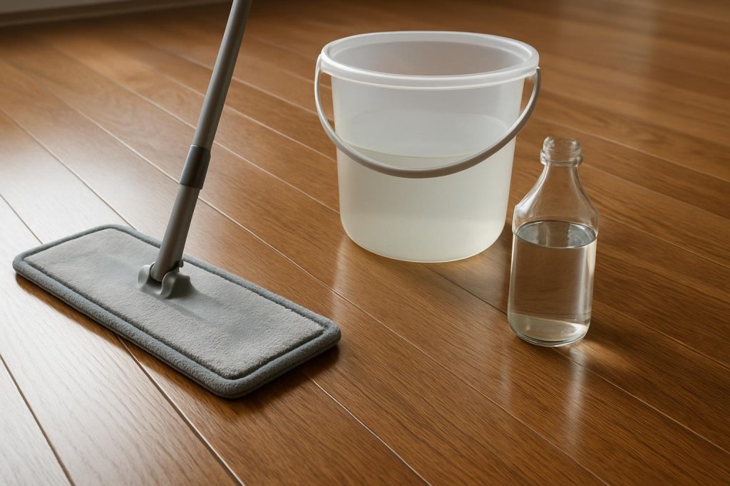 How to Clean Hardwood Floors with Vinegar Safely