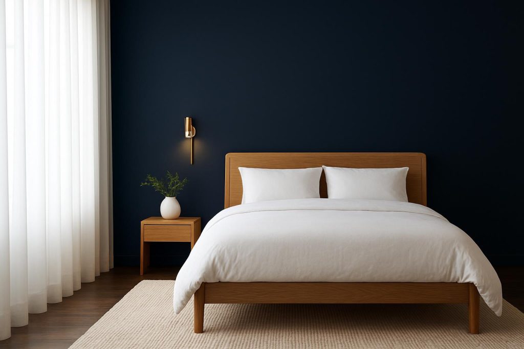 Navy Bedroom Ideas: How to Style Dark Blue Walls