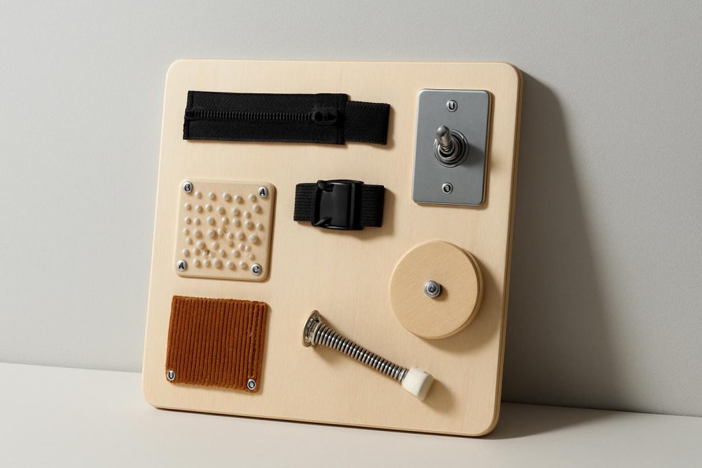 DIY Busy Boards for Toddlers: Sensory Play Ideas