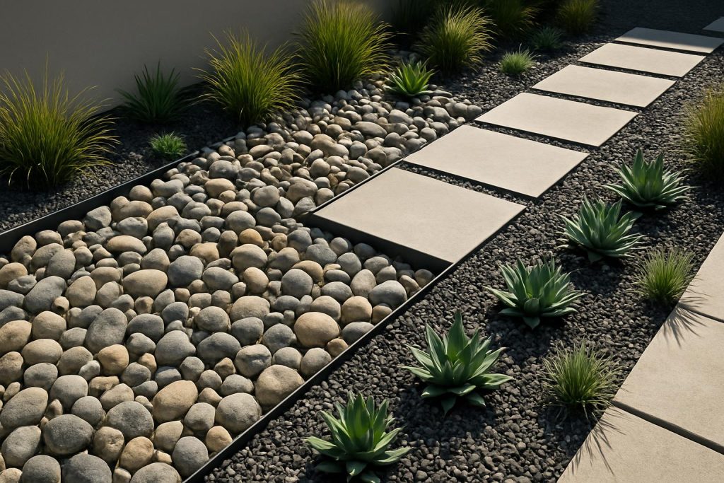 River Rock Landscaping Ideas for Low-Maintenance Yards