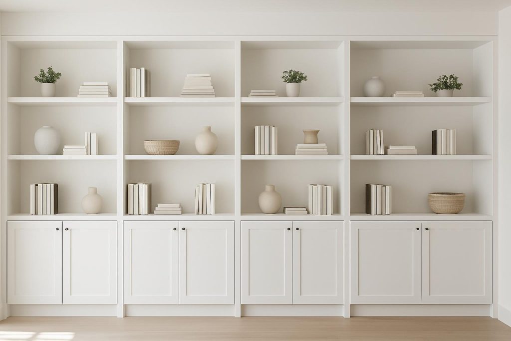 Built-In Shelves Ideas for Storage & Display