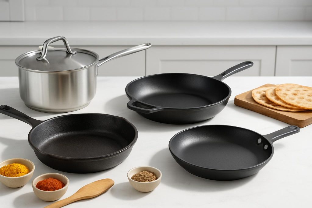 4 Best Cookware for Indian Cooking in the USA (2026 Top Sets)