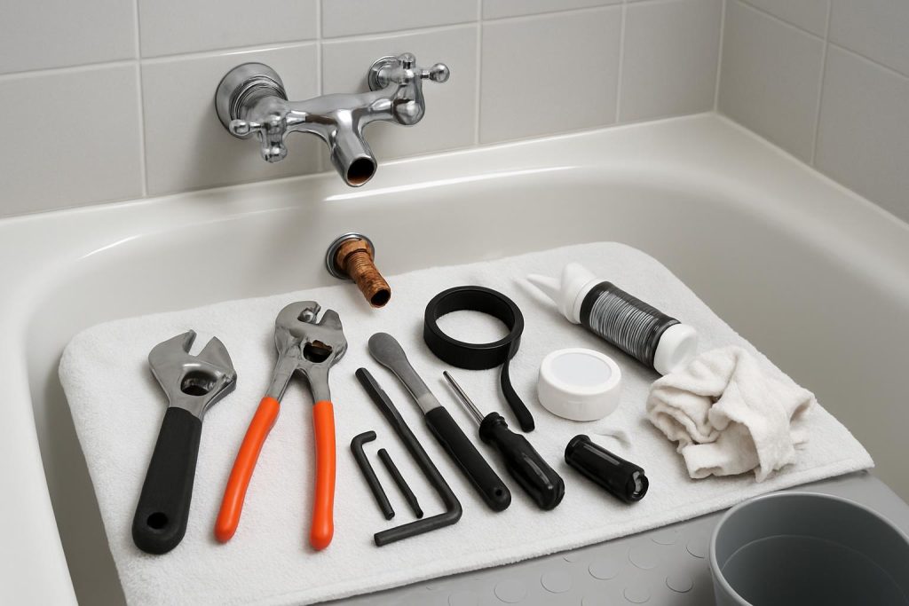 How To Replace A Two Handle Bathtub Faucet