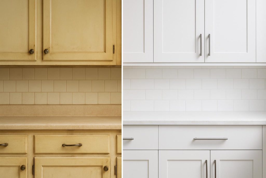 Kitchen Cabinet Makeovers Before And After