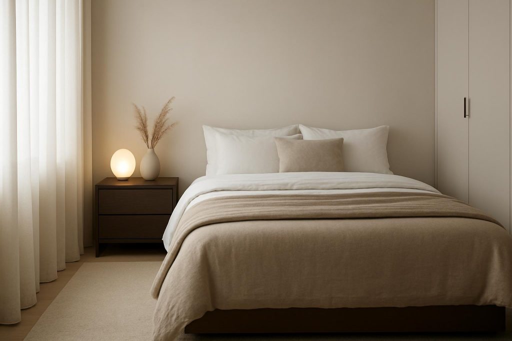 Neutral Bedroom Designs for a Calm & Serene Sleep