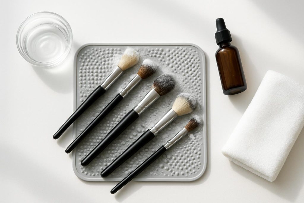 Ways To Clean Makeup Brushes Useful