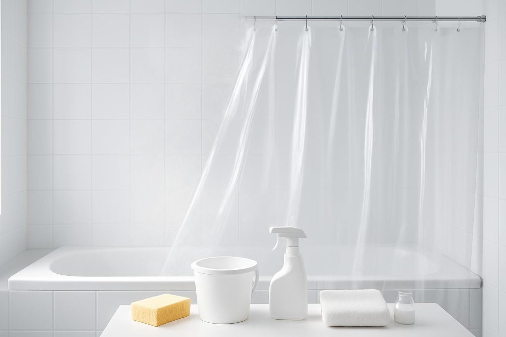 How to Clean Plastic Shower Curtains: 7 Easy Methods