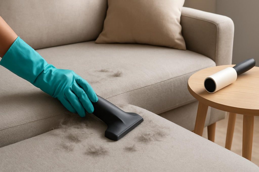 How to Remove Pet Hair From Furniture