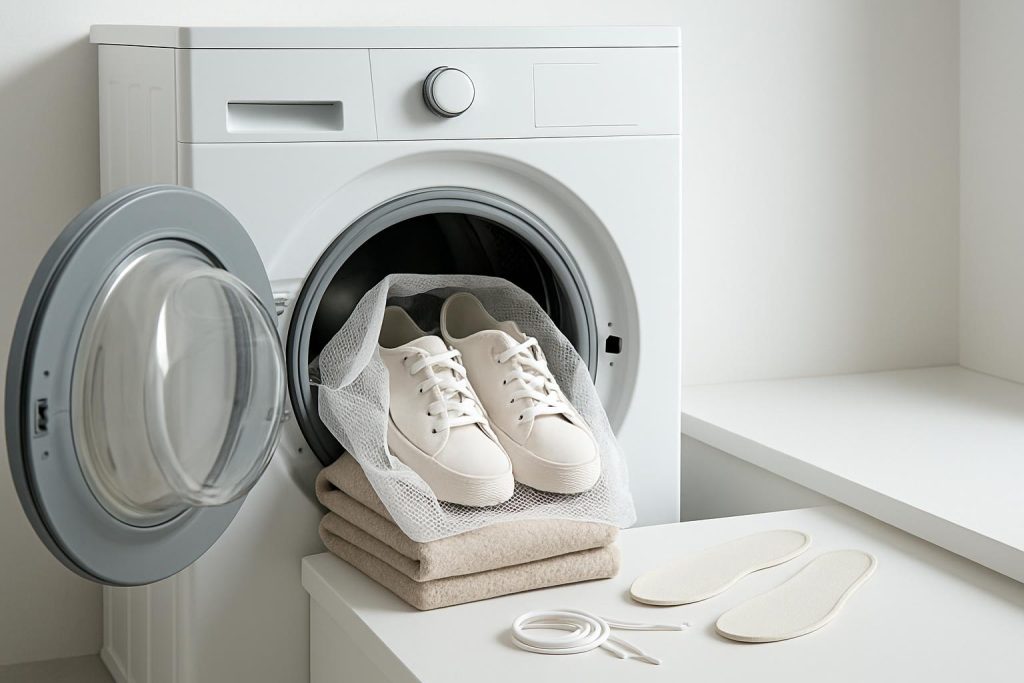 Can You Wash Shoes With Clothes? Safe Laundry Guide